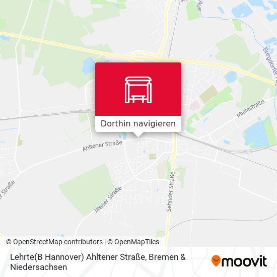 Lehrte(B Hannover) Ahltener Straße Karte