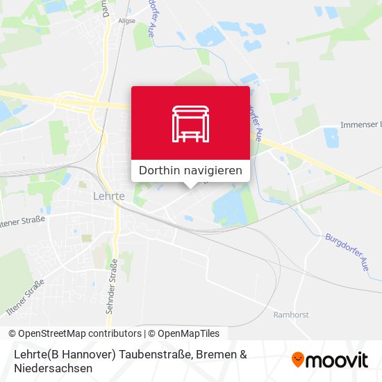 Lehrte(B Hannover) Taubenstraße Karte