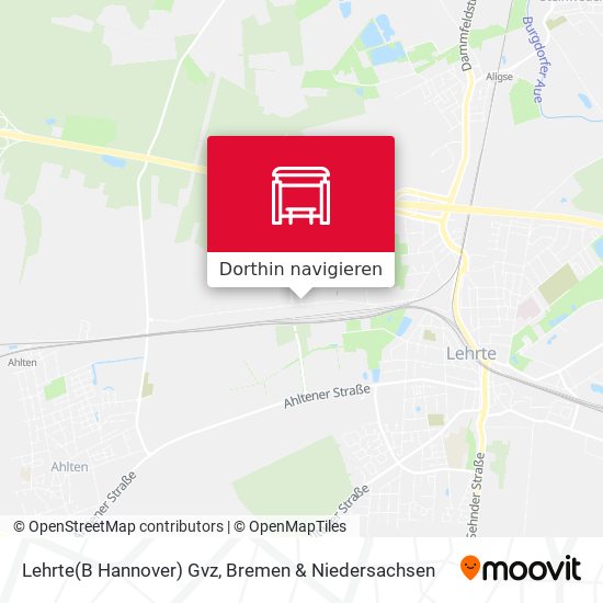 Lehrte(B Hannover) Gvz Karte