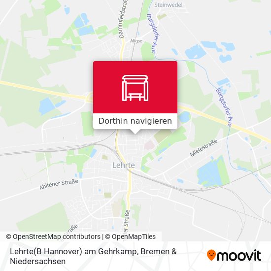 Lehrte(B Hannover) am Gehrkamp Karte