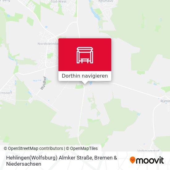 Hehlingen(Wolfsburg) Almker Straße Karte