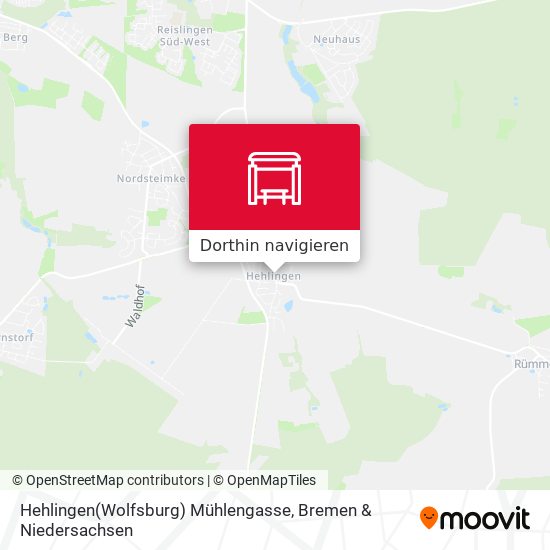 Hehlingen(Wolfsburg) Mühlengasse Karte