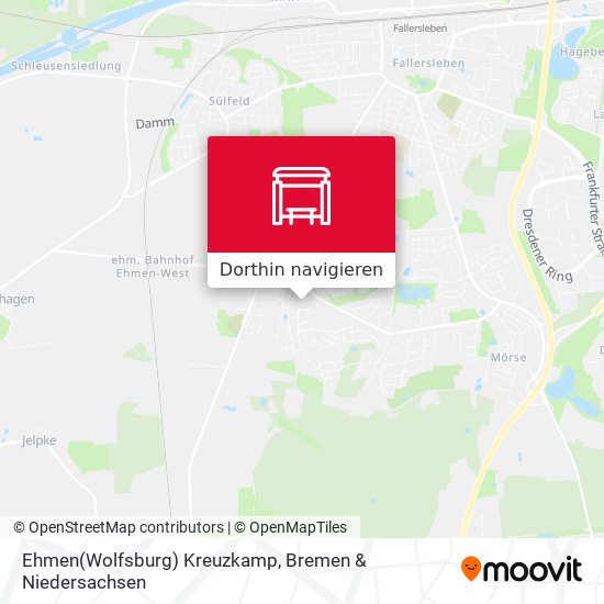 Ehmen(Wolfsburg) Kreuzkamp Karte
