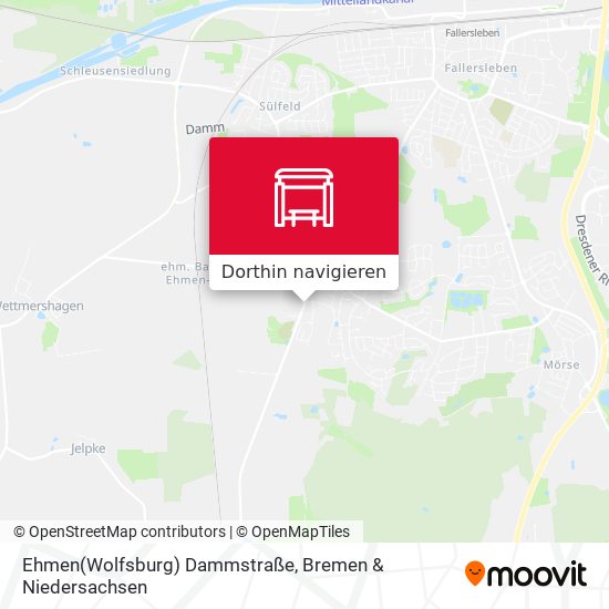 Ehmen(Wolfsburg) Dammstraße Karte