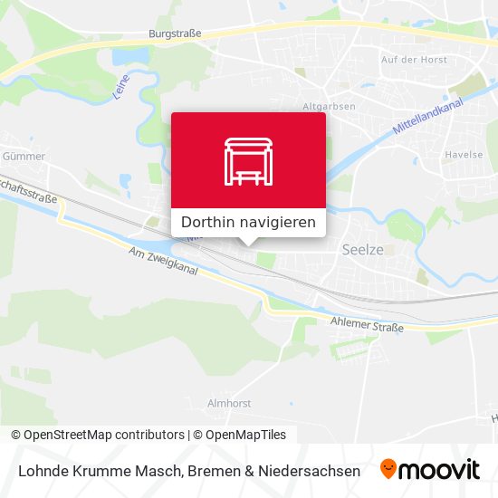 Lohnde Krumme Masch Karte