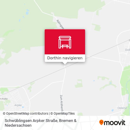 Schwüblingsen Arpker Straße Karte