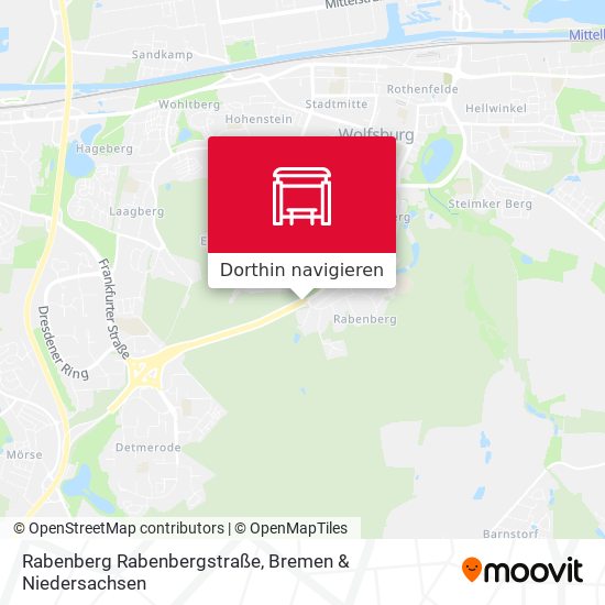 Rabenberg Rabenbergstraße Karte