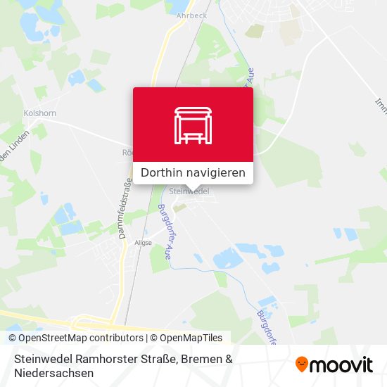 Steinwedel Ramhorster Straße Karte
