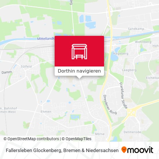 Fallersleben Glockenberg Karte