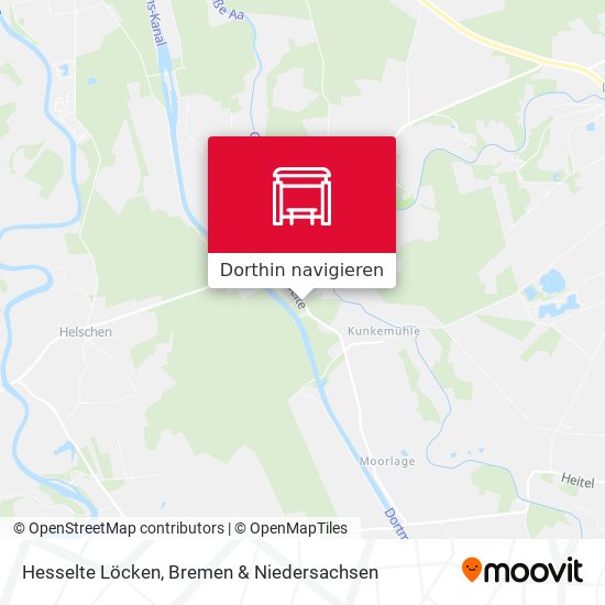 Hesselte Löcken Karte