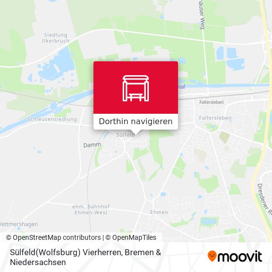 Sülfeld(Wolfsburg) Vierherren Karte
