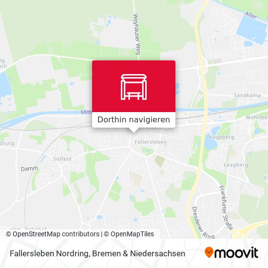 Fallersleben Nordring Karte