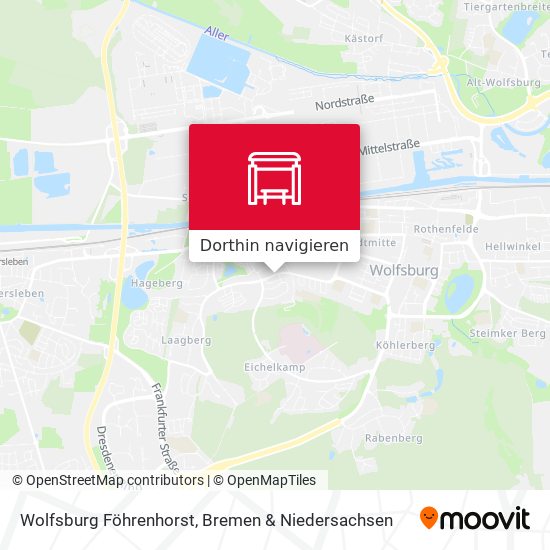 Wolfsburg Föhrenhorst Karte