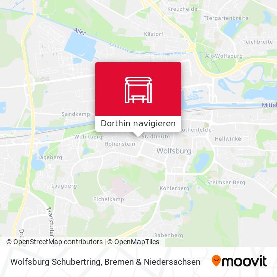 Wolfsburg Schubertring Karte