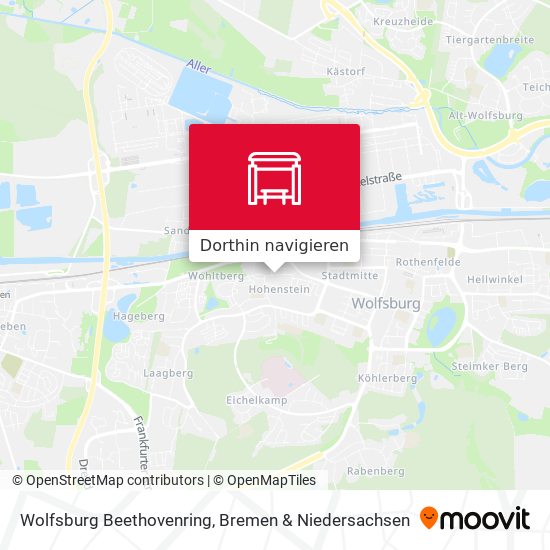 Wolfsburg Beethovenring Karte