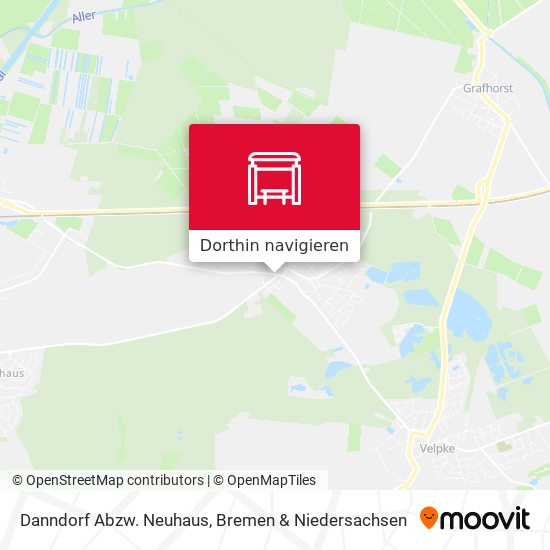 Danndorf Abzw. Neuhaus Karte