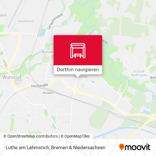 Luthe am Lehmstich Karte