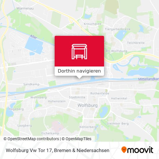 Wolfsburg Vw Tor 17 Karte