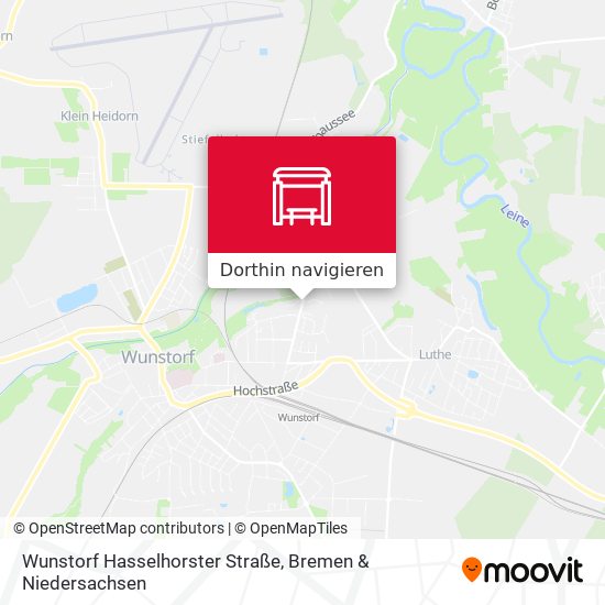 Wunstorf Hasselhorster Straße Karte