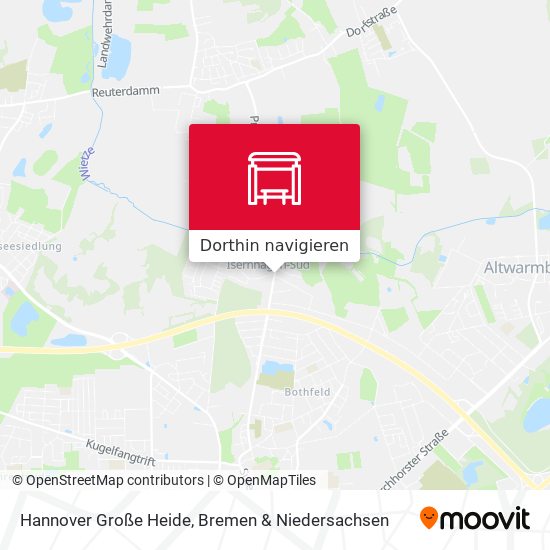 Hannover Große Heide Karte