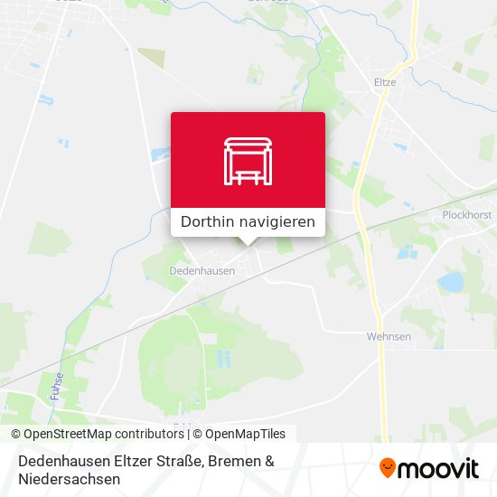 Dedenhausen Eltzer Straße Karte