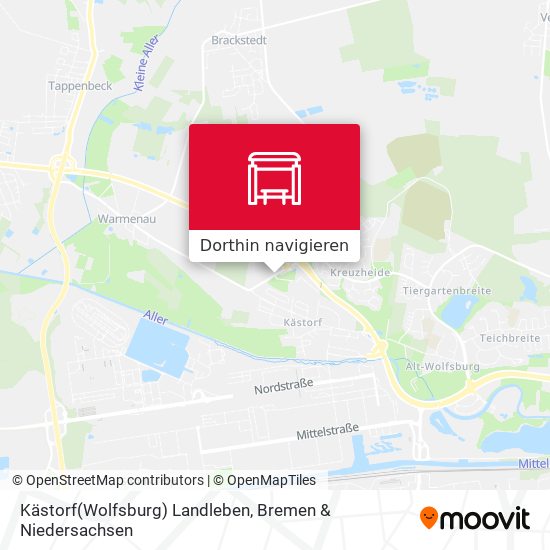 Kästorf(Wolfsburg) Landleben Karte