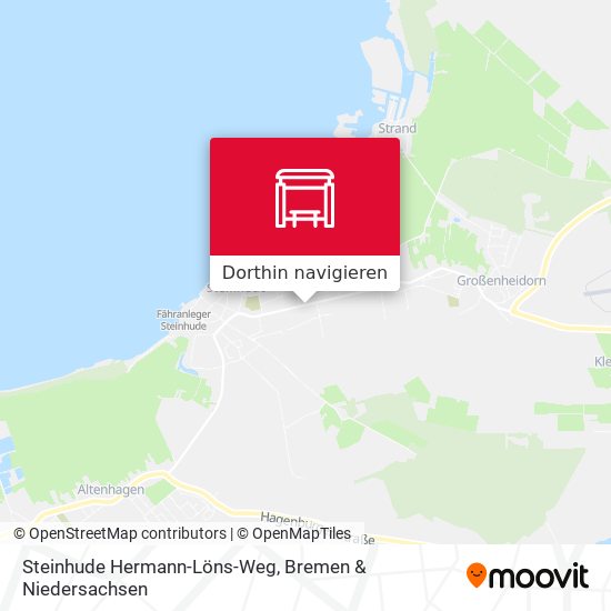 Steinhude Hermann-Löns-Weg Karte