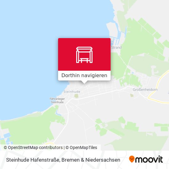 Steinhude Hafenstraße Karte