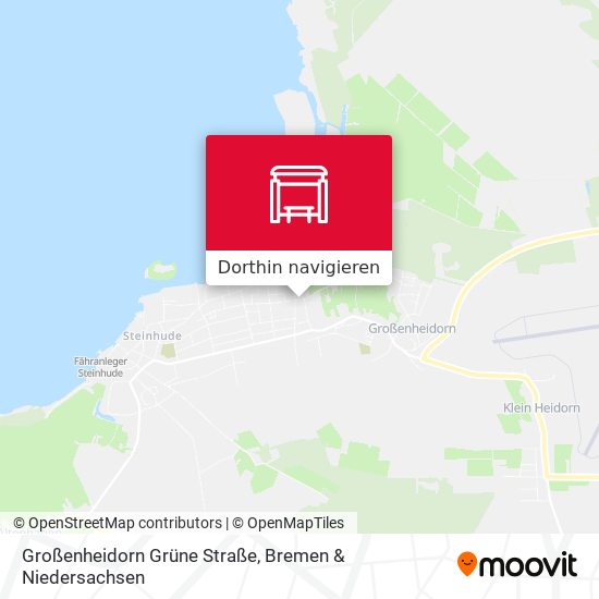 Großenheidorn Grüne Straße Karte