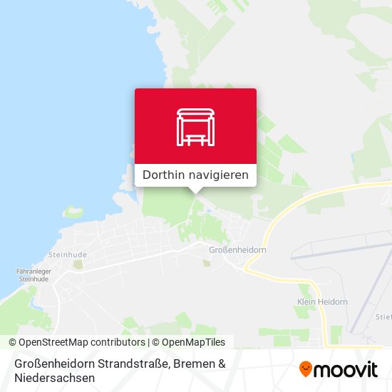 Großenheidorn Strandstraße Karte