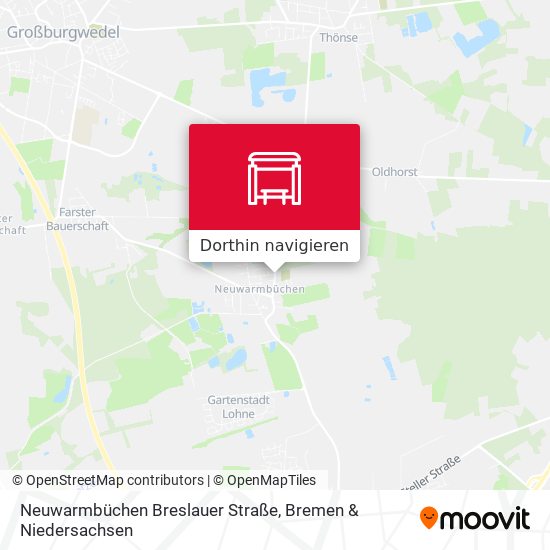 Neuwarmbüchen Breslauer Straße Karte