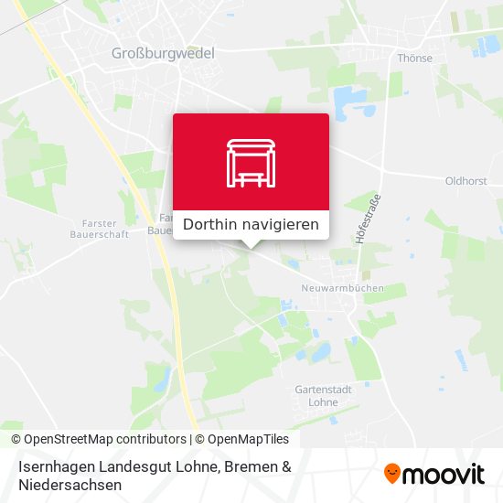 Isernhagen Landesgut Lohne Karte