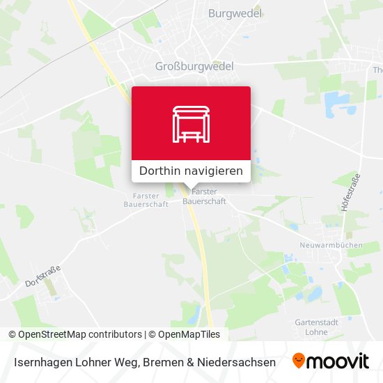 Isernhagen Lohner Weg Karte