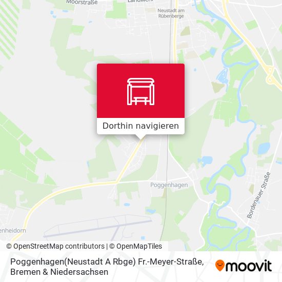 Poggenhagen(Neustadt A Rbge) Fr.-Meyer-Straße Karte