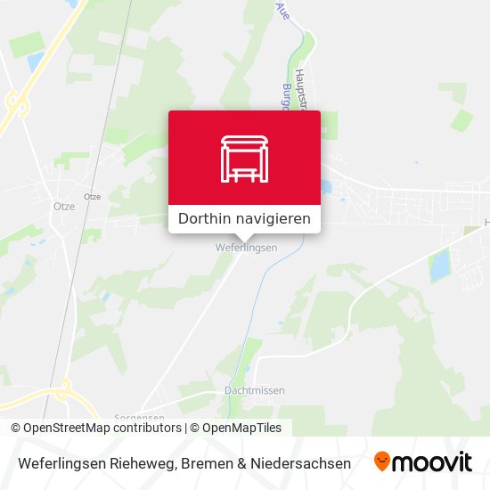 Weferlingsen Rieheweg Karte