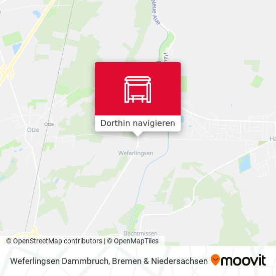 Weferlingsen Dammbruch Karte