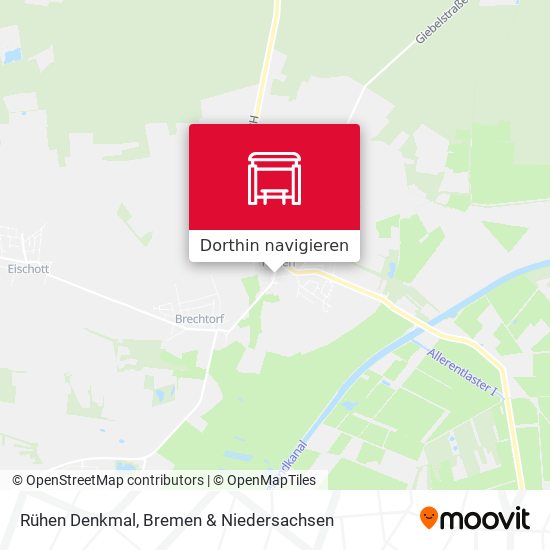 Rühen Denkmal Karte