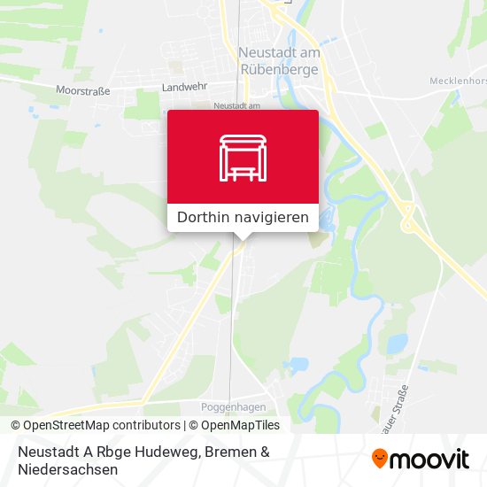 Neustadt A Rbge Hudeweg Karte
