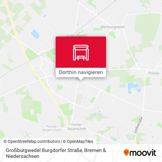 Großburgwedel Burgdorfer Straße Karte