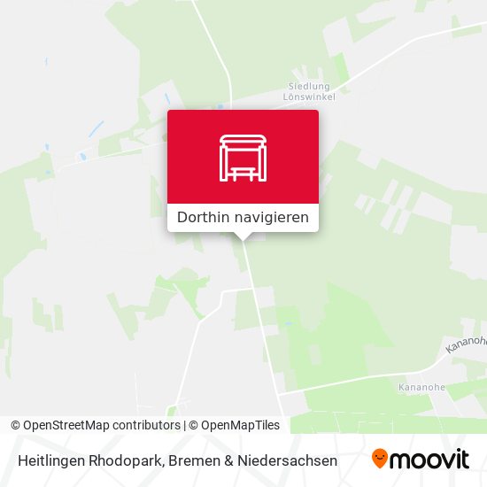 Heitlingen Rhodopark Karte
