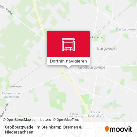 Großburgwedel Im Steinkamp Karte