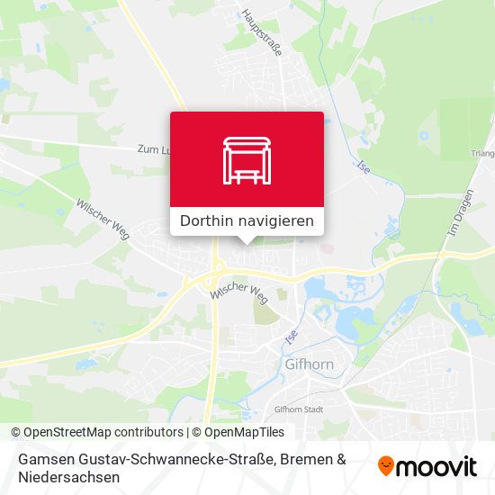 Gamsen Gustav-Schwannecke-Straße Karte