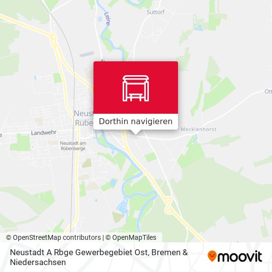 Neustadt A Rbge Gewerbegebiet Ost Karte