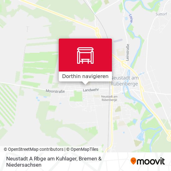 Neustadt A Rbge am Kuhlager Karte