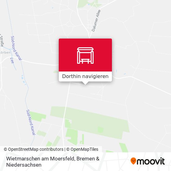 Wietmarschen am Moersfeld Karte