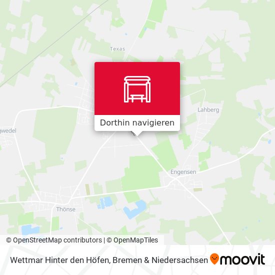 Wettmar Hinter den Höfen Karte