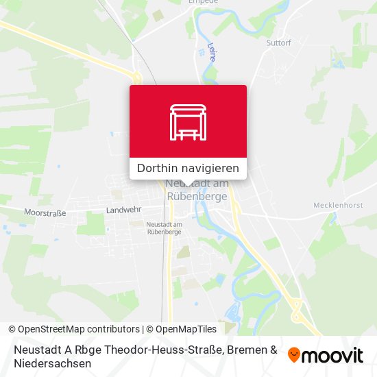 Neustadt A Rbge Theodor-Heuss-Straße Karte