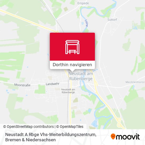 Neustadt A Rbge Vhs-Weiterbildungszentrum Karte