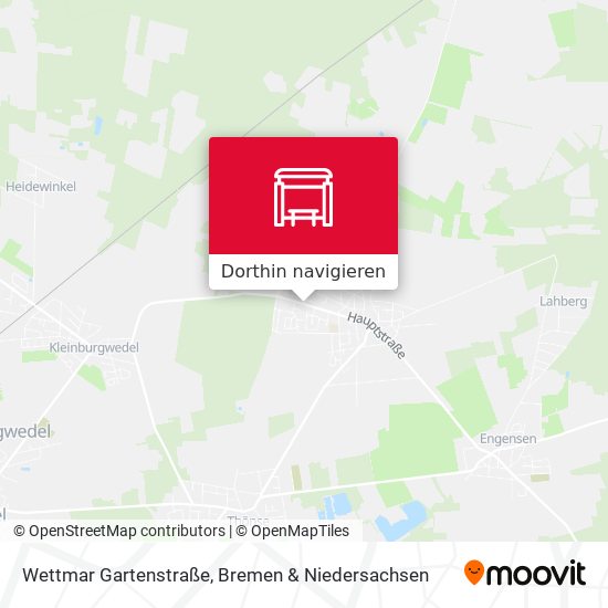 Wettmar Gartenstraße Karte