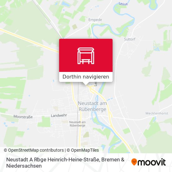 Neustadt A Rbge Heinrich-Heine-Straße Karte